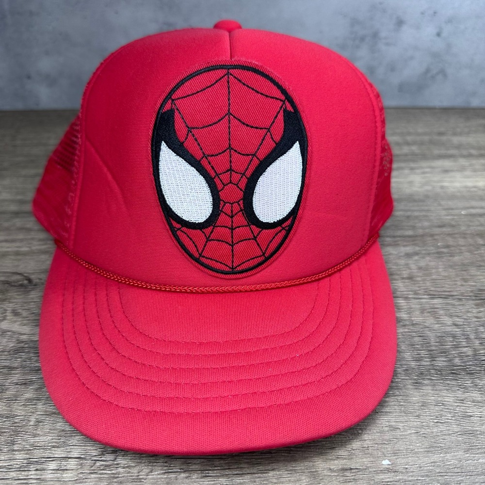 Spider Man Red Trucker Youth‎ Hat